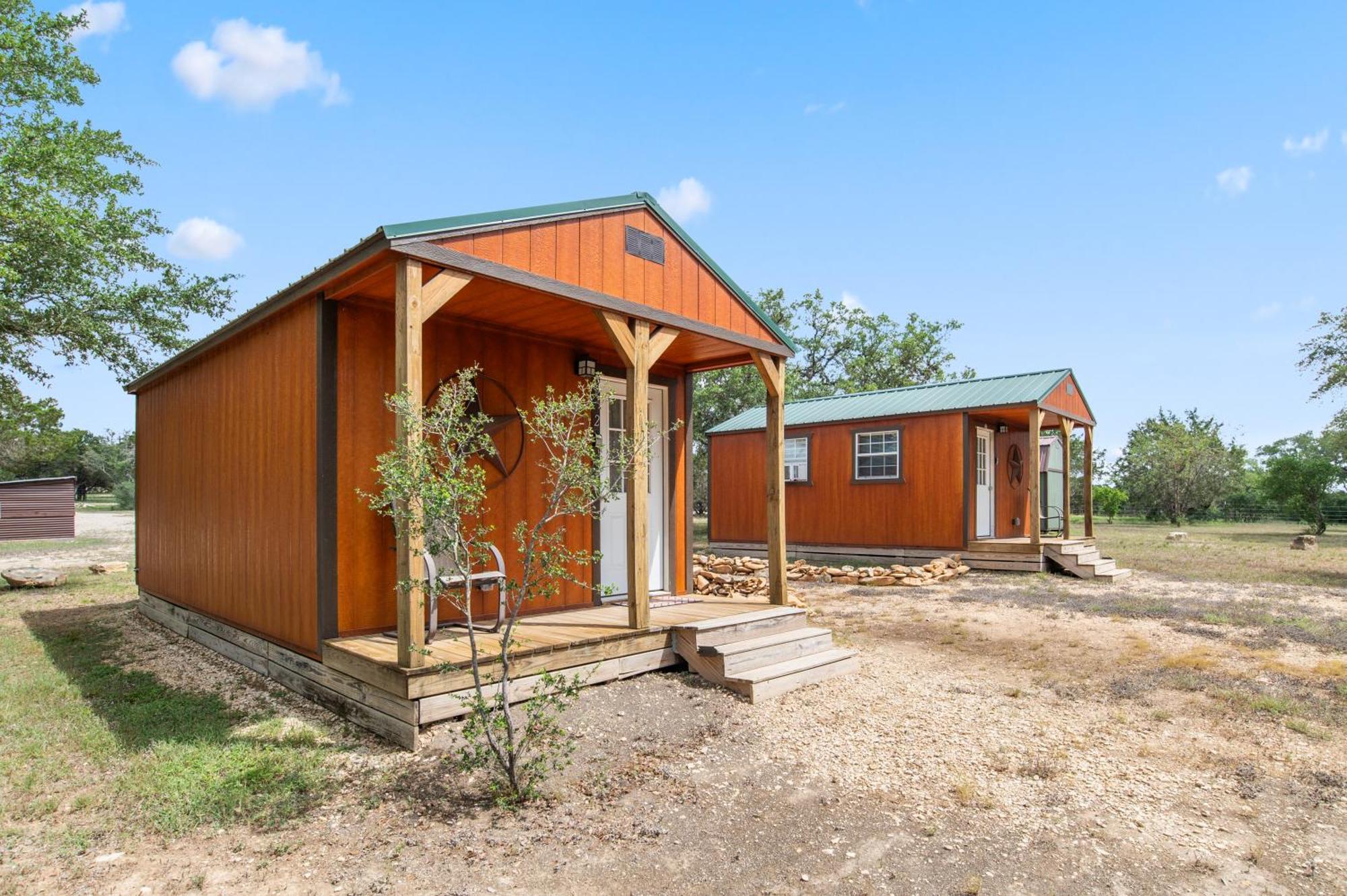 Hotel Great Heart Edwards Cabin 2 Bandera Exterior foto